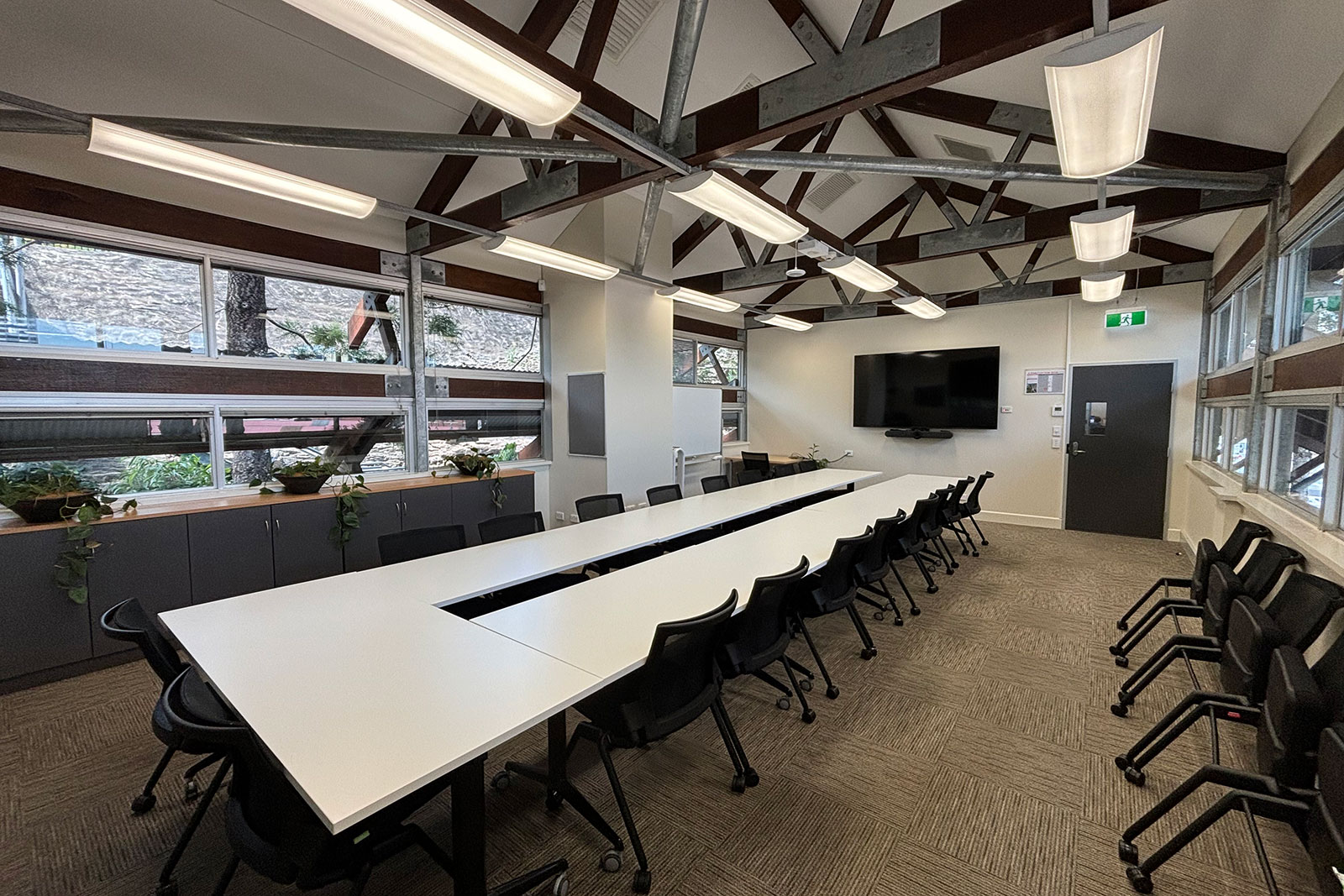 Juption Room Carriage Shed Meeting and Training Rooms at Roma Street Parkland